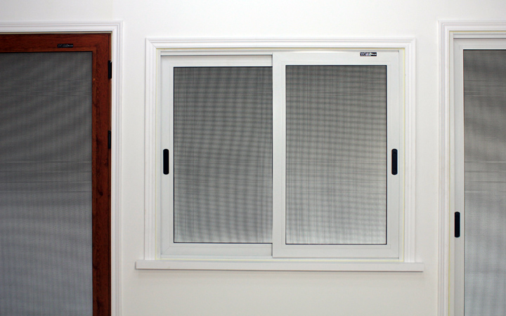 75型推拉门防护纱窗 75型推拉门防护纱窗