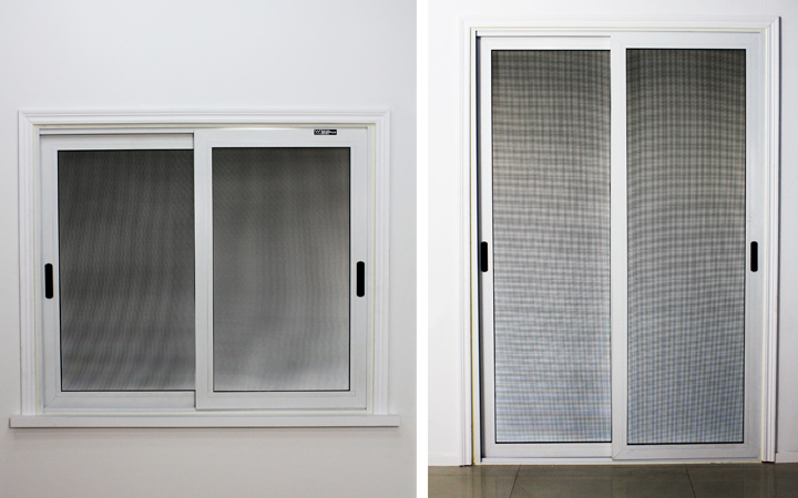 75型推拉门防护纱窗 75型推拉门防护纱窗