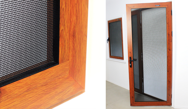 38型平开门防护纱窗 38型平开门防护纱窗