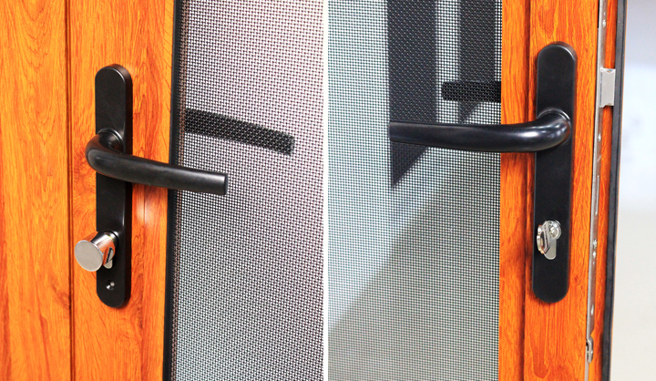 38型平开门防护纱窗 38型平开门防护纱窗